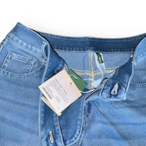 🛍️SALE🛍️ Halara Flex™ Asymmetric Low Rise Baggy Wide Leg Washed Casual Jeans - Picture 8 of 12